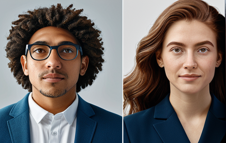 Here are two image prompts for Stable Diffusion XL, focusing on the themes of professional identity, growth, and development: